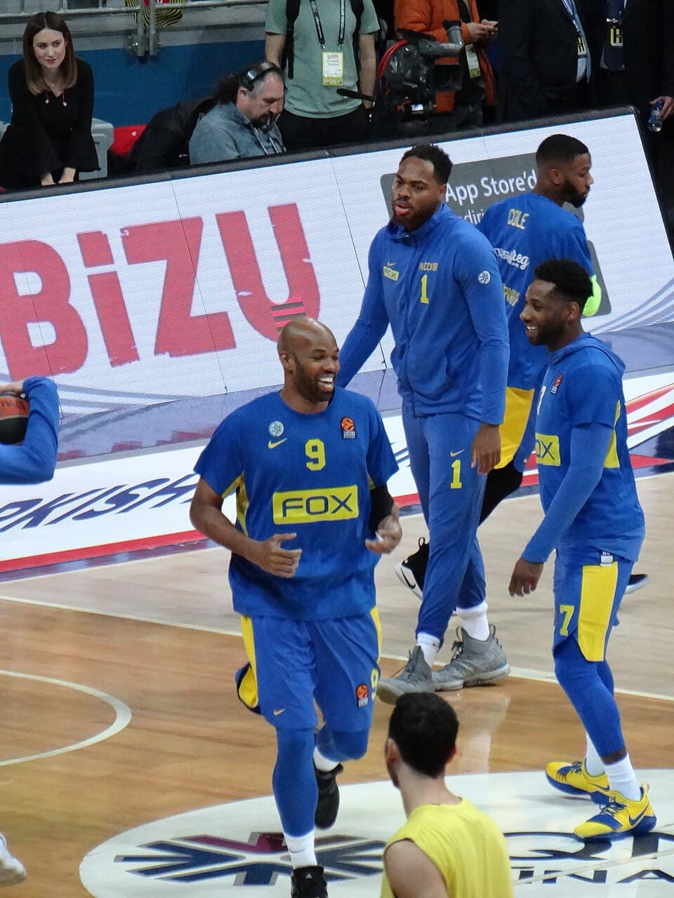 Alex Tyus 9 Maccabi Tel Aviv B.C. EuroLeague 20180320