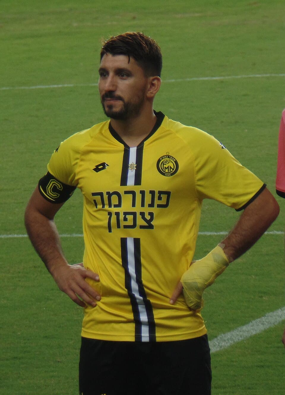 אלמוג כהן במדי מכבי נתניה 2021