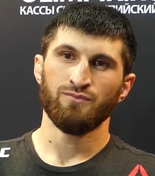 Magomed Ankalaev at UFC Fight Night 136 in Moscow, Russia