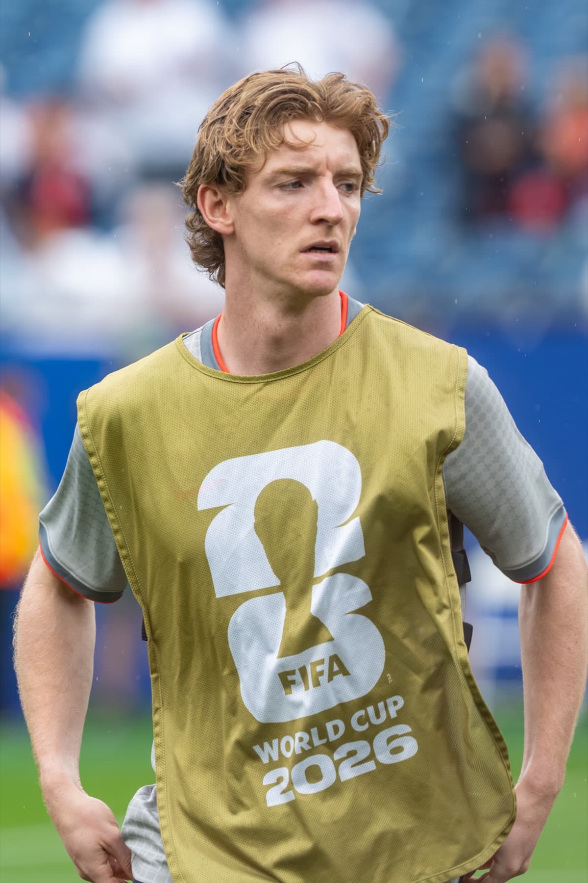 Anthony Gordon with England before the World Cup match against Ghana in June 2026
