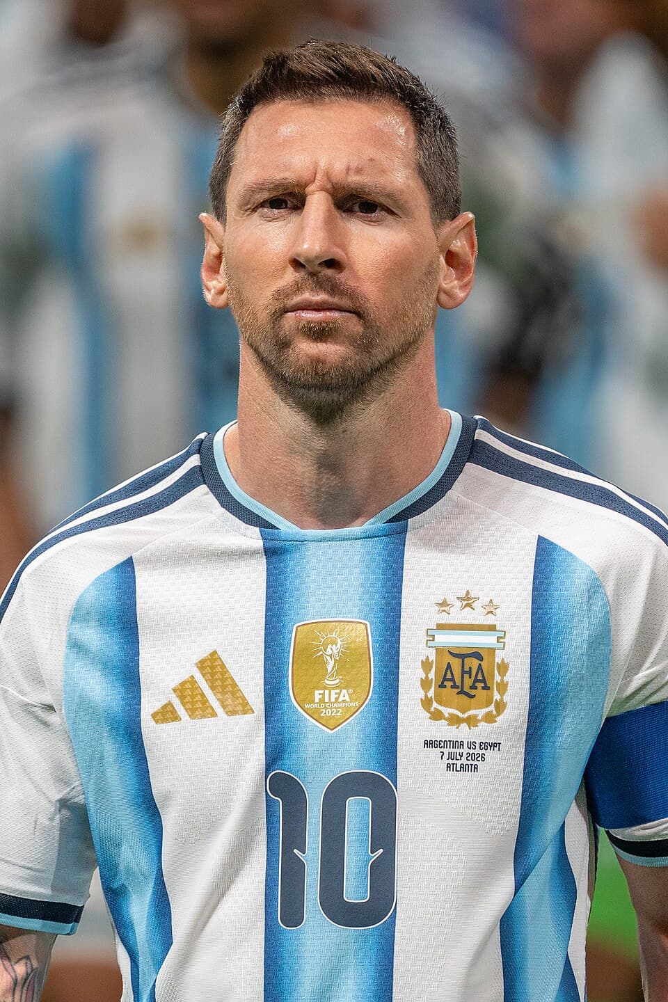 Lionel Messi during Argentina v Egypt at the 2026 FIFA World Cup