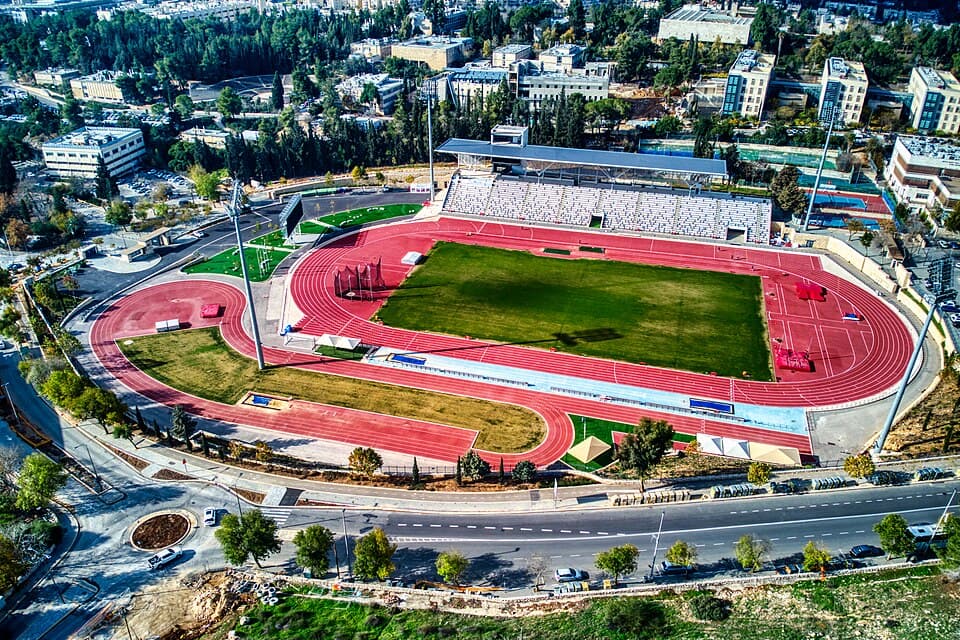 Givat Ram Stadium in Jerusalem