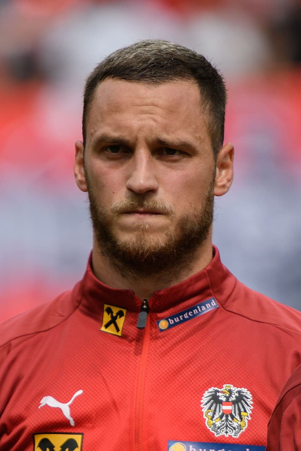 FIFA Friendly Match Austria vs. Brazil 2018/06/10 in Vienna/Ernst-Happel-Stadium. Picture shows Marko Arnautović (BRA)