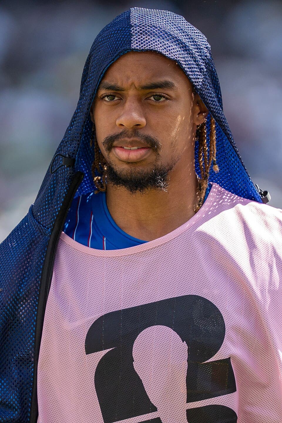 Bradley Barcola during France v Senegal on 16 June 2026 at the 2026 FIFA World Cup at NY/NJ Stadium in East Rutherford, NJ