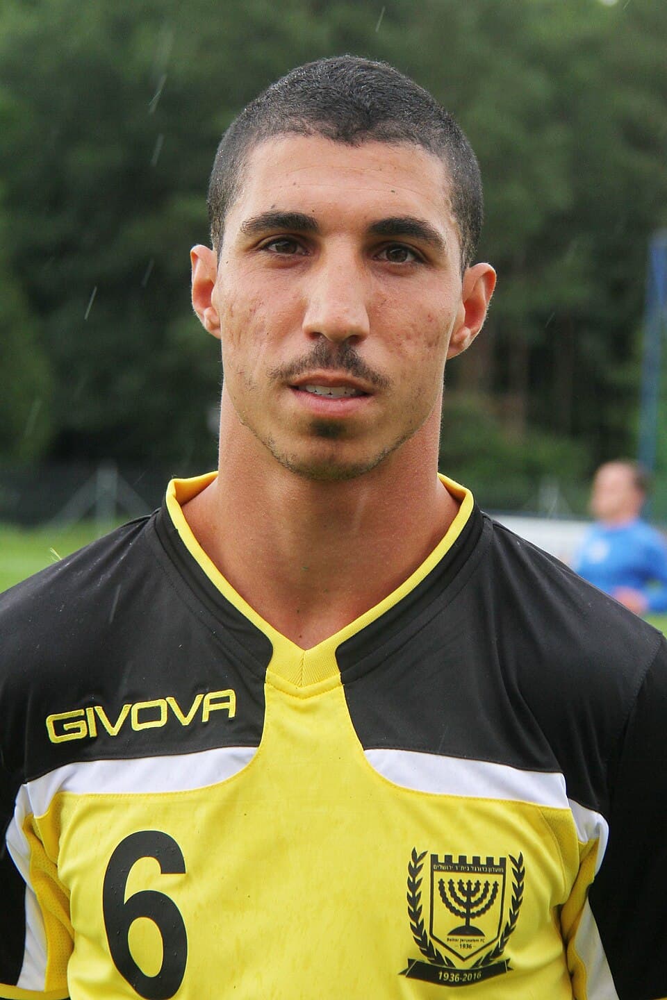 Friendly match between Beitar Jerusalem F.C. (yellow shirts) and MTK Budapest FC (blue shirts) at 2016-06-18 in Bad Erlach ( Austria . – The photo shows Tal Khila, Beitar Jerusalem