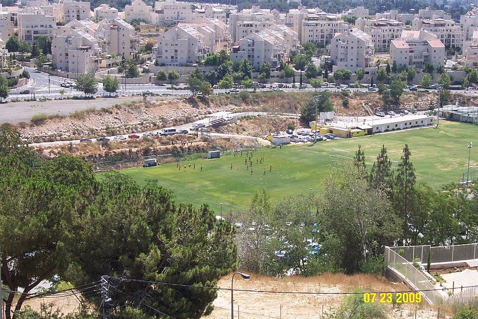 Beitar Jerusalem at their training site located between Beit Hakerem and Bayit Vegan