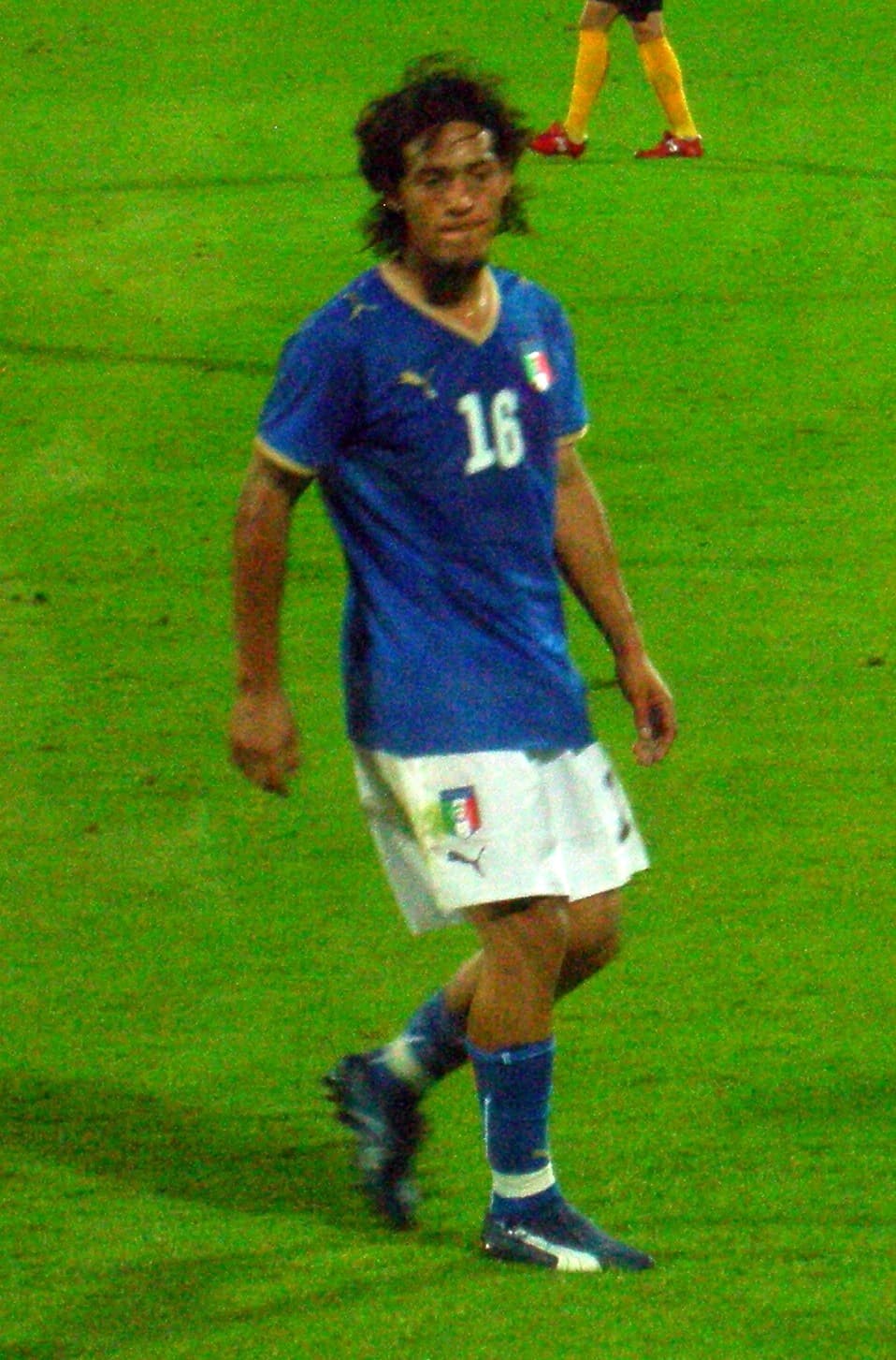Player photo, made during the friendly football match Italy vs Belgium, played May 30, 2008 in Florence (Italy)