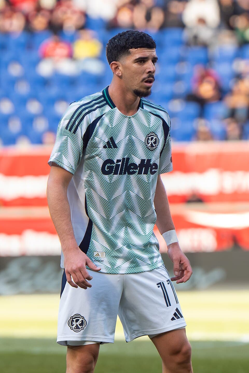 Dor Turgeman during the New York Red Bulls vs New England Revolution on Feb 28, 2026 at Sports Illustrated Stadium
