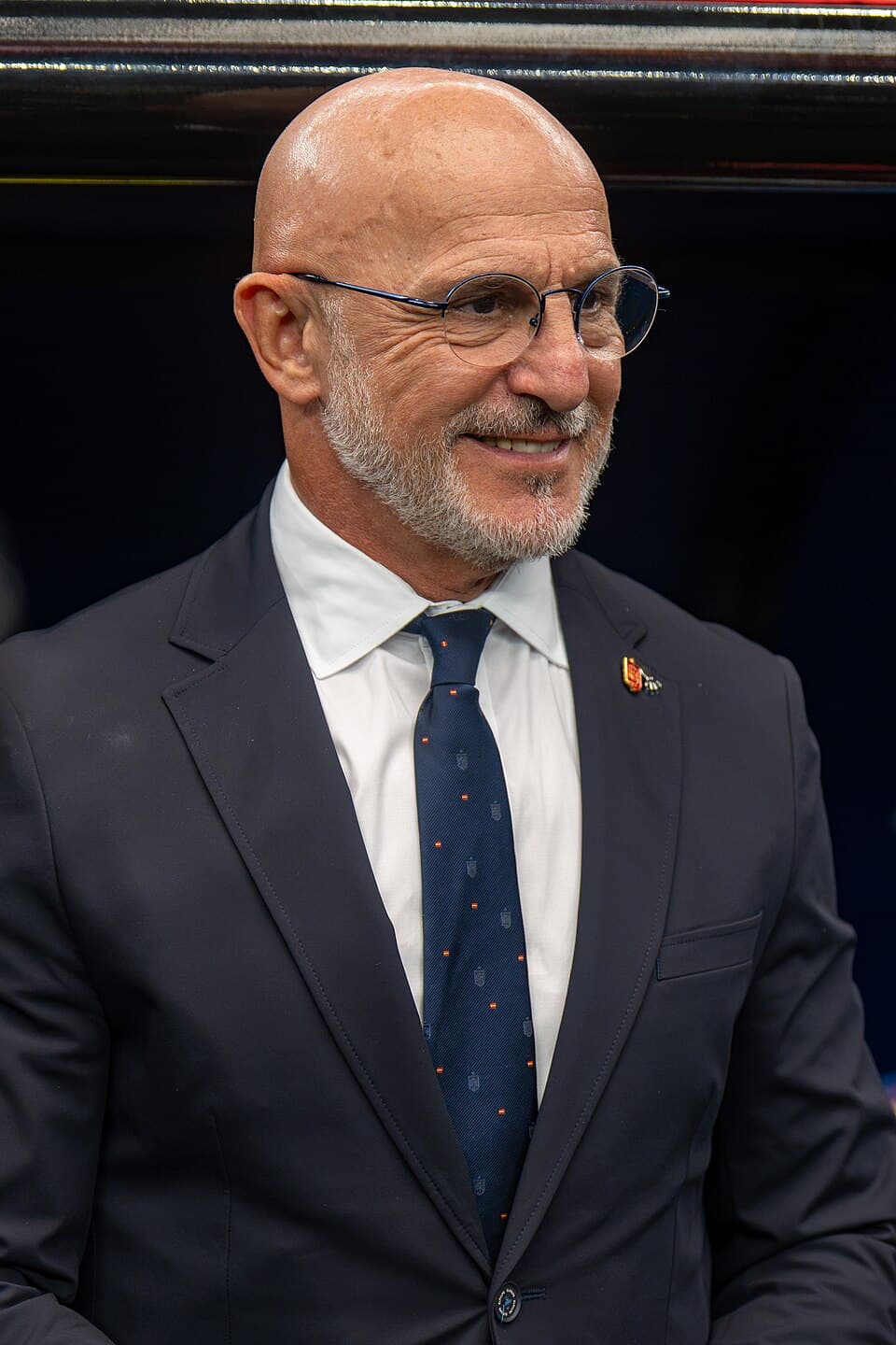 Luis de la Fuente during France v Spain at the 2026 FIFA World Cup