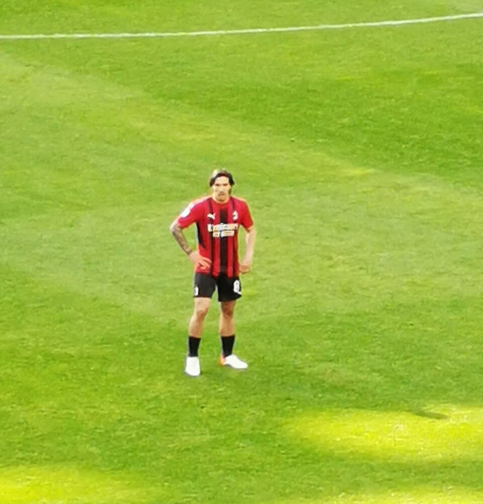 Sandro Tonali in Milan-Sampdoria 2021-2022