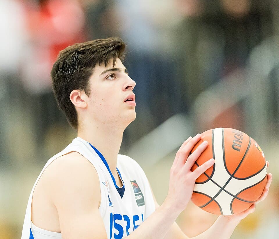 Israel vs Argentinia 106:83 during Basketball Albert Schweitzer Turnier at GBG Halle, Mannheim, Baden-Württemberg, Germany on 2018-04-02, Photo: Sven Mandel
