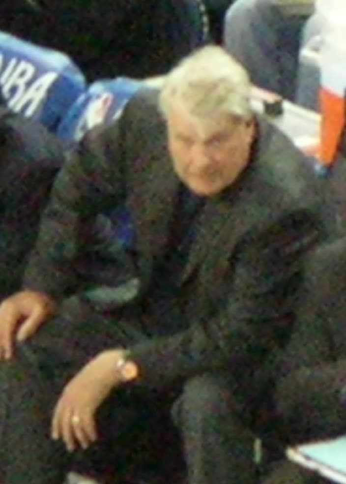 Golden State Warriors head coach Don Nelson during a home game against the Phoenix Suns. The Suns won 154-130