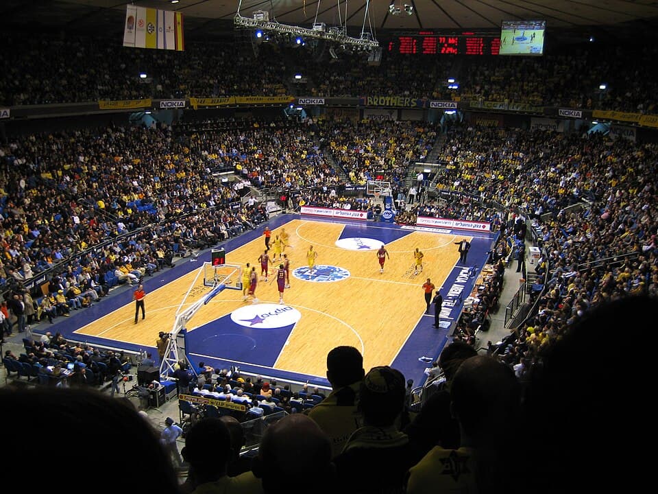 Nokia Arena from Gate 11, during a Maccabi Tel Aviv match vs. Winterthur FC Barcelona