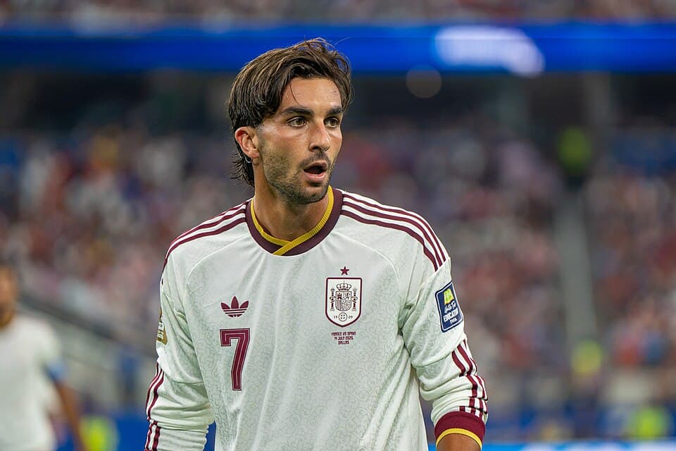 Ferran Torres during France v Spain at the 2026 FIFA World Cup