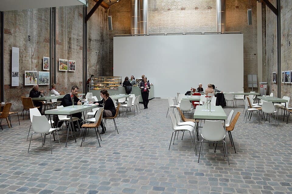 Museum cafe at the Red Star Line Museum, Antwerp, Belgium