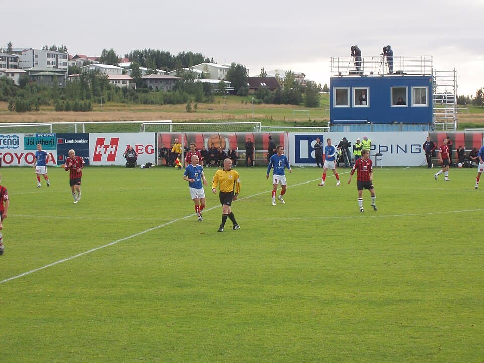 Soccer Vikingur vs Valur, Iceland