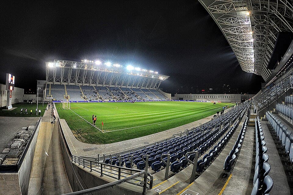 HaMoshava Stadium in Petah Tikva , Israel