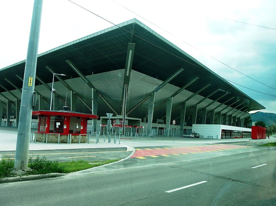 Miskolc, Hungary, part Diósgyőr. Football stadium