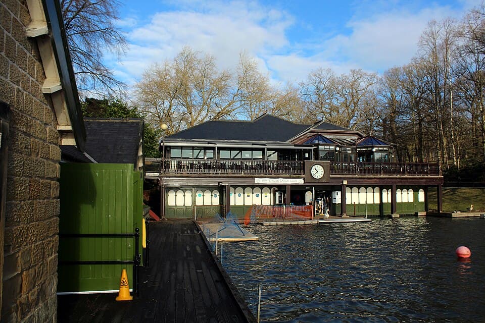 Lakeside Cafe on Waterloo Lake, Roundhay Park