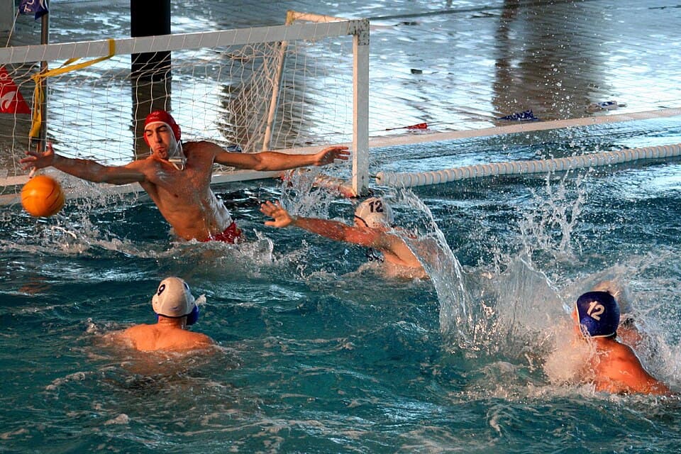 Partido de Waterpolo en Jaén, España