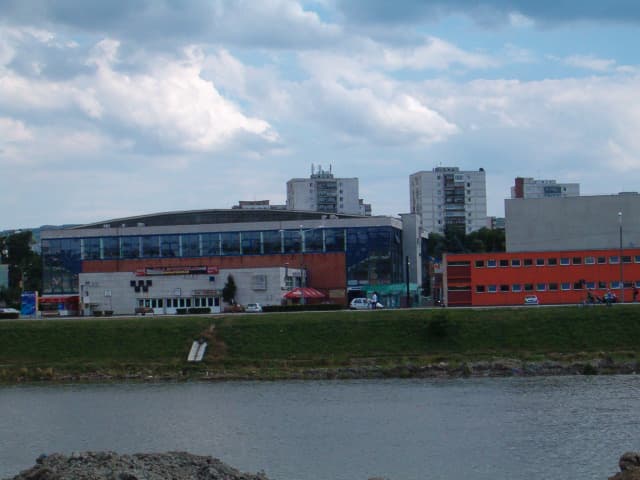 The Horia Demian sports hall in Cluj-Napoca