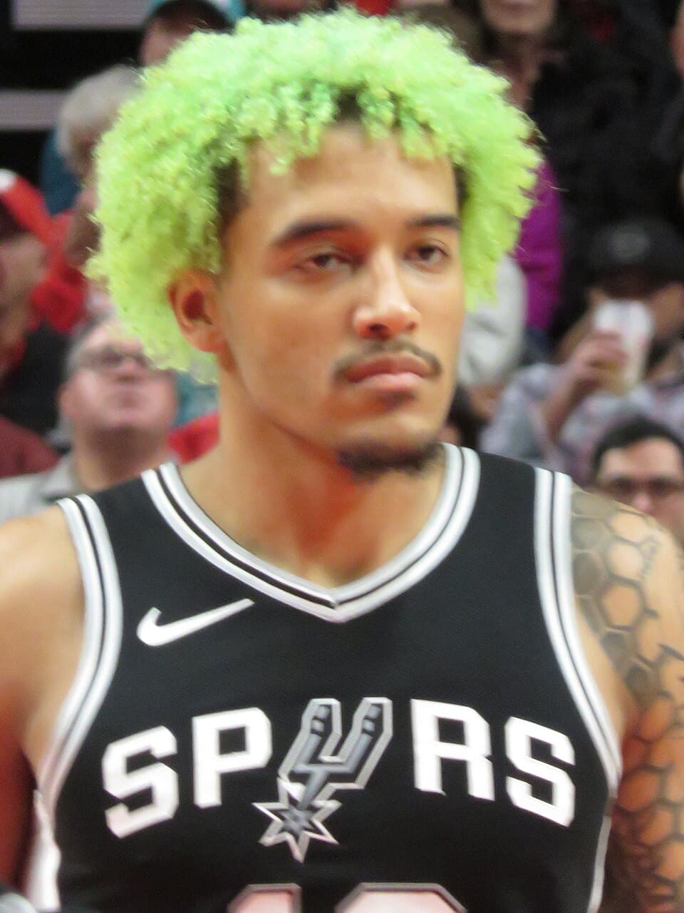 Jeremy Sochan #10 of the San Antonio Spurs against the Portland Trail Blazers on December 13, 2024 at Moda Center in Portland, Oregon