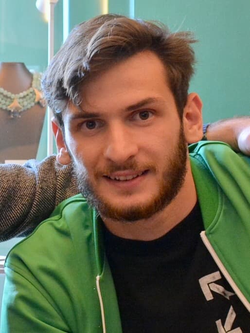 Georgian football player Khvicha Kvaratskhelia