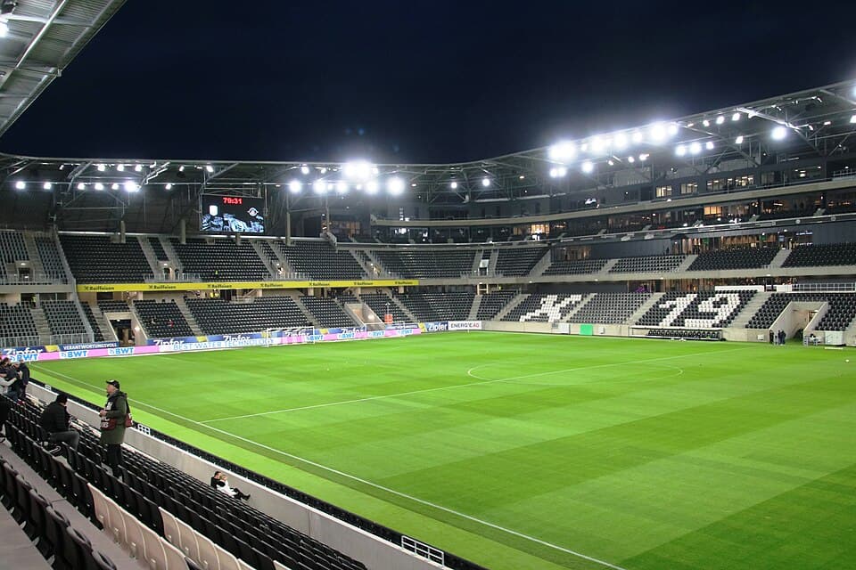 Neues Stadion in Linz