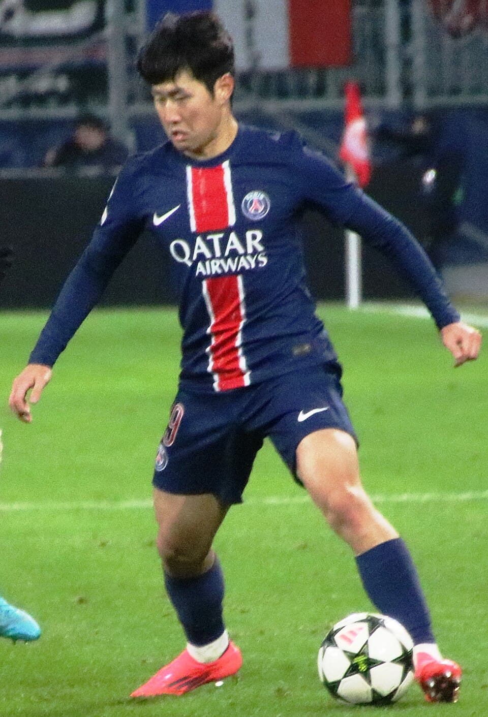 FC Salzburg gegen Paris Saint-Germain (UEFA Champions League 2024-12-10) 6. Runde 0-3
