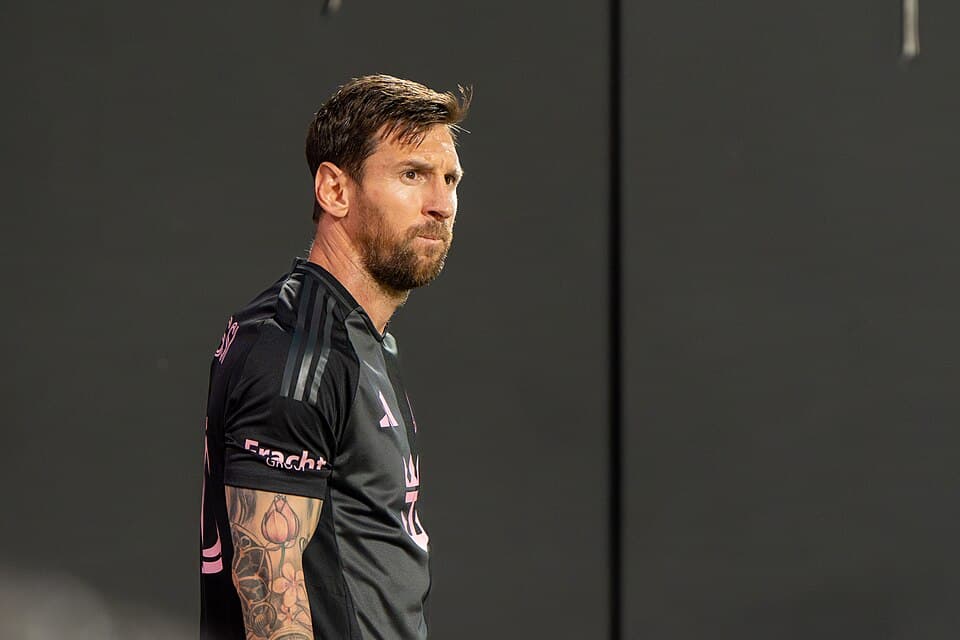 Lionel Messi during New York City FC vs Inter Miami CF on 24 Sep 2025