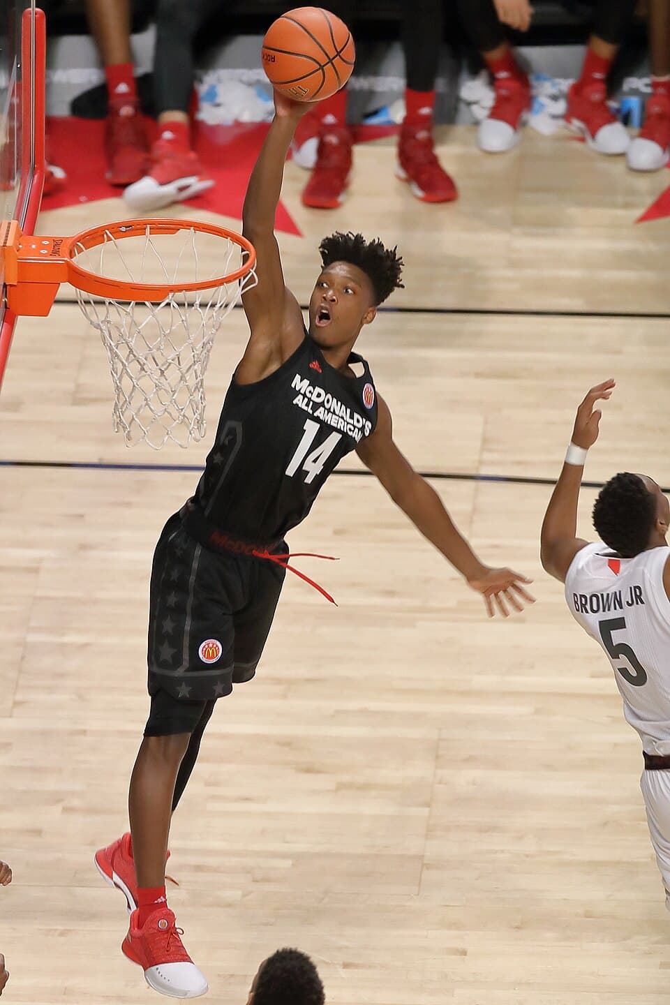 w:Lonnie Walker IV at the w:2017 McDonald's All-American Boys Game
