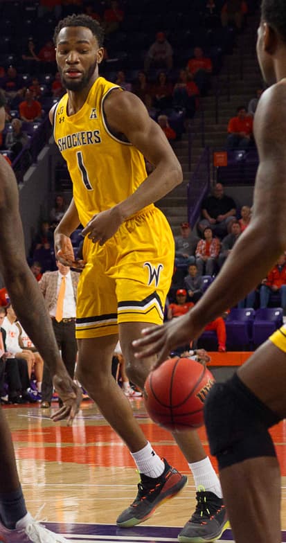 Jaime Echenique during the NIT vs. Clemson