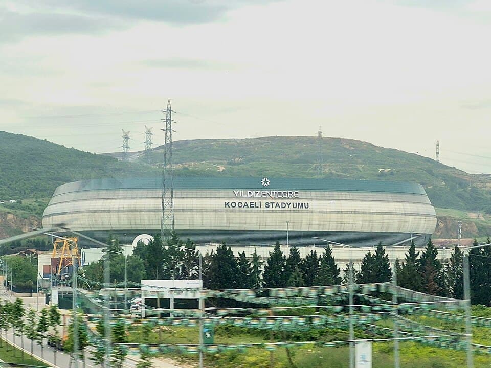 The Kocaeli Stadium in Izmit, Turkey