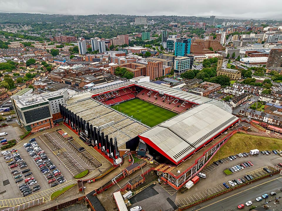 Bramall Lane stadium, Sheffield, England, United Kingdom