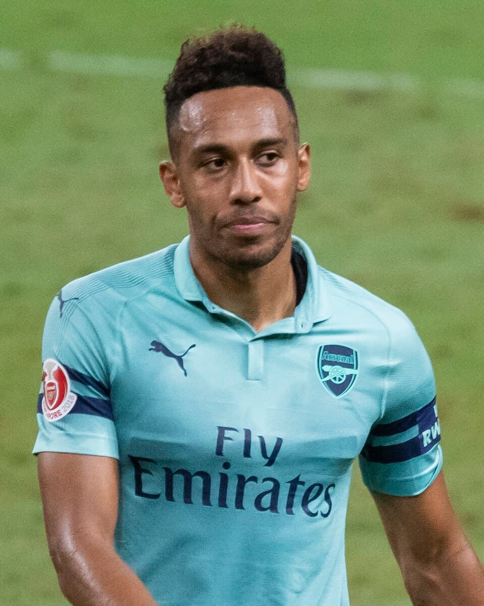 Pierre-Emerick Aubameyang Arsenal v PSG 2018 International Champions Cup Singapore National Stadium