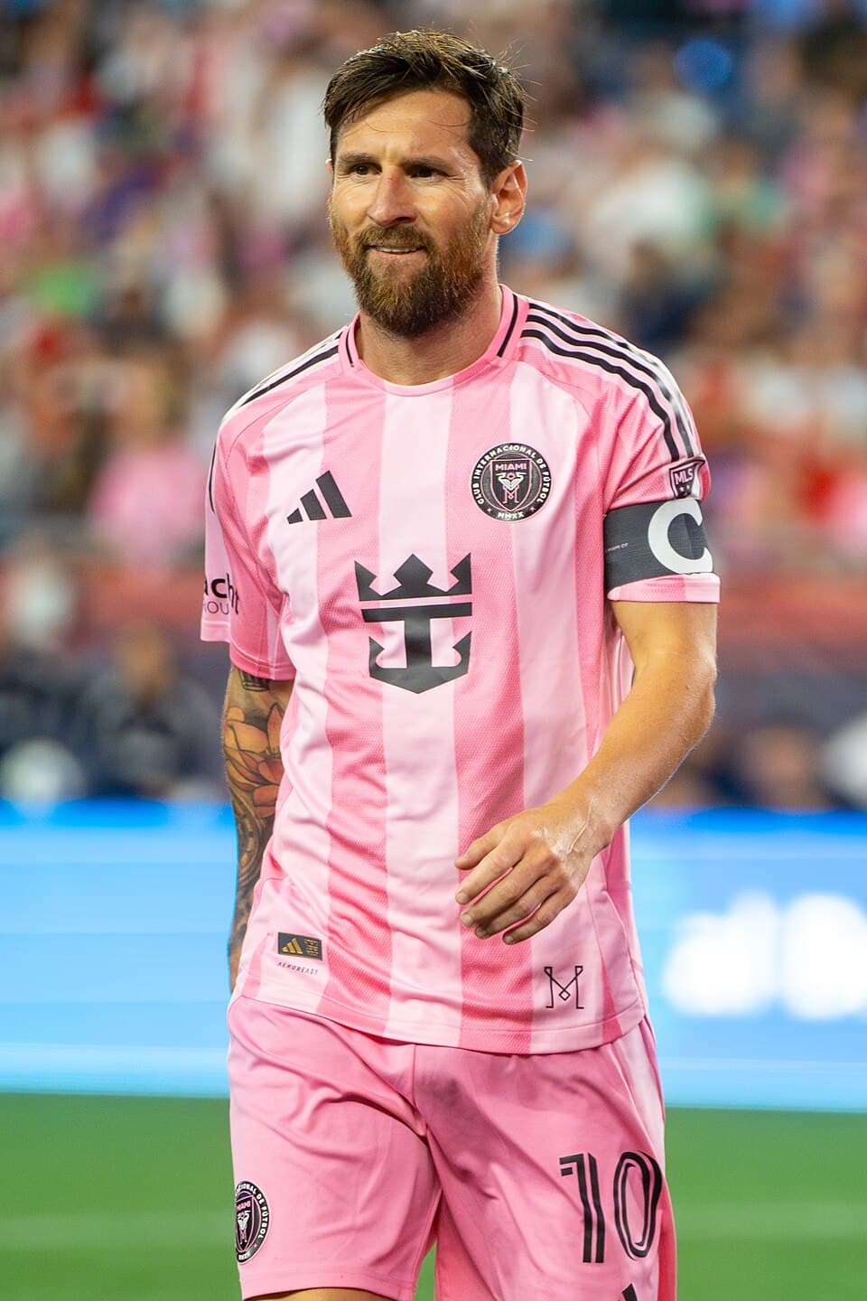 Lionel Messi during New England Revolution vs Inter Miami on July 9, 2025