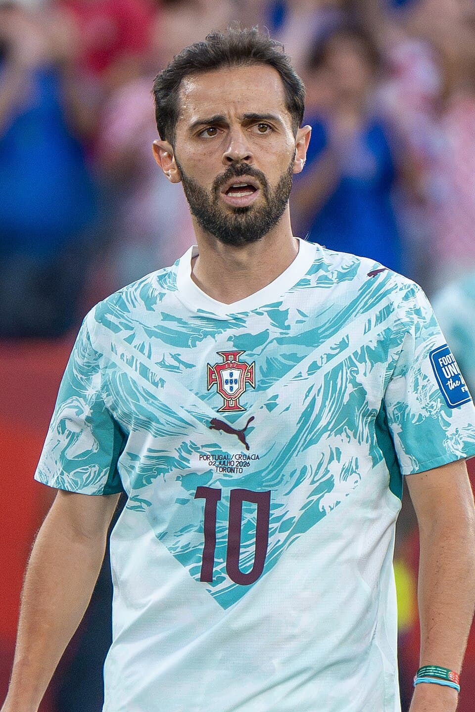 Bernardo Silva during Croatia v Portugal on 2 July 2026 at the 2026 FIFA World Cup