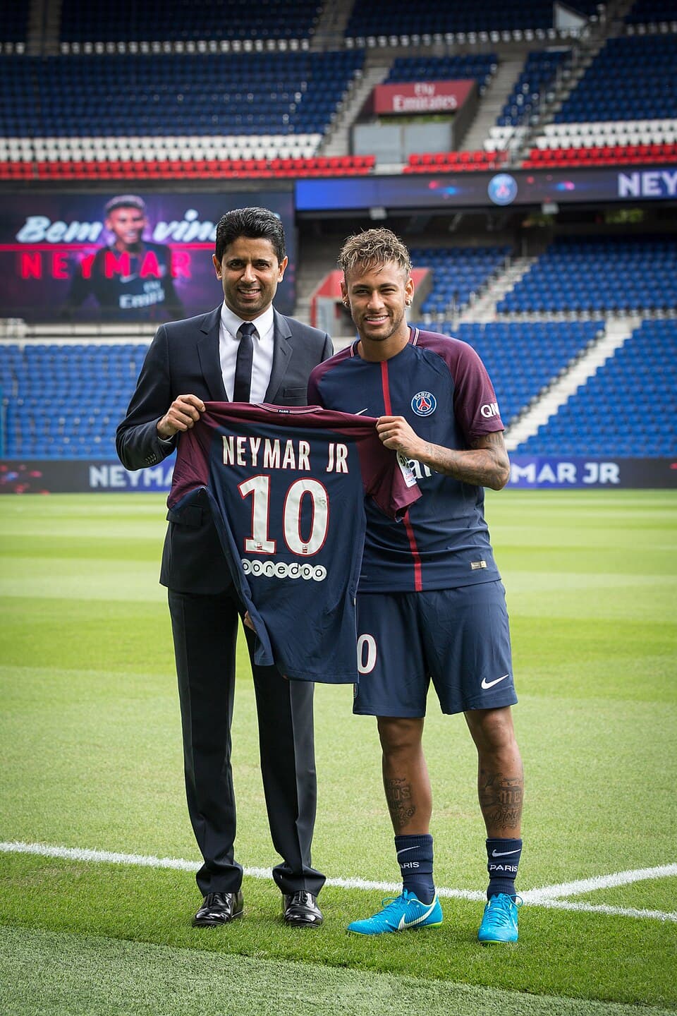 Neymar Jr official presentation for Paris Saint-Germain, 4 August 2017