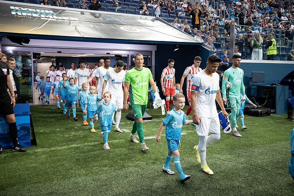 Photos from Zenit v Crvena Zvezda at the Gazprom Arena
