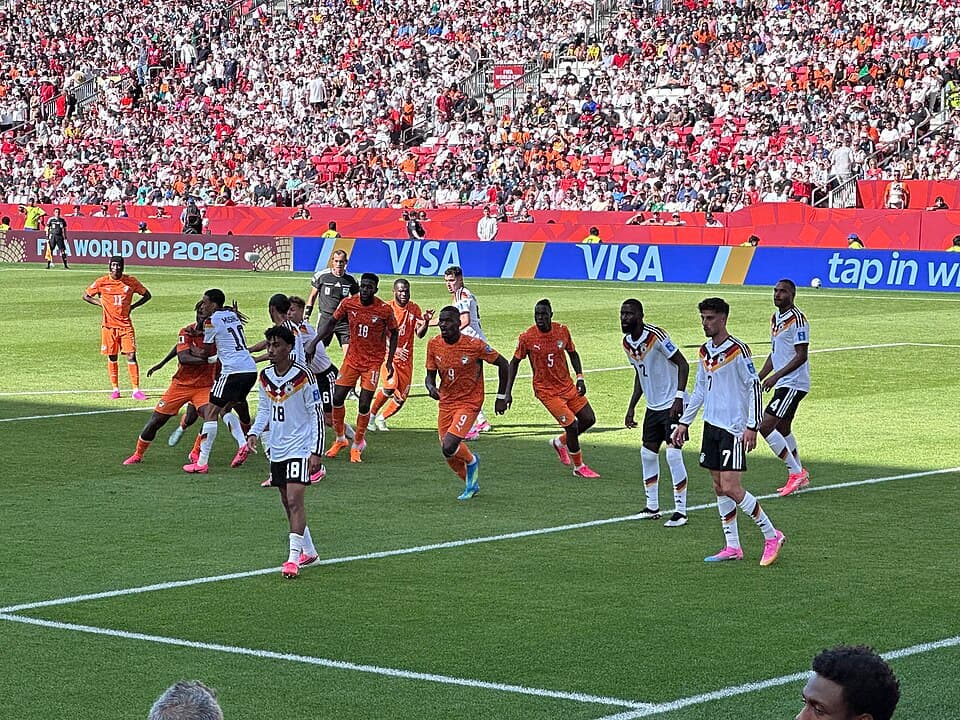 2026 FIFA World Cup Match 33, Germany v Ivory Coast players
