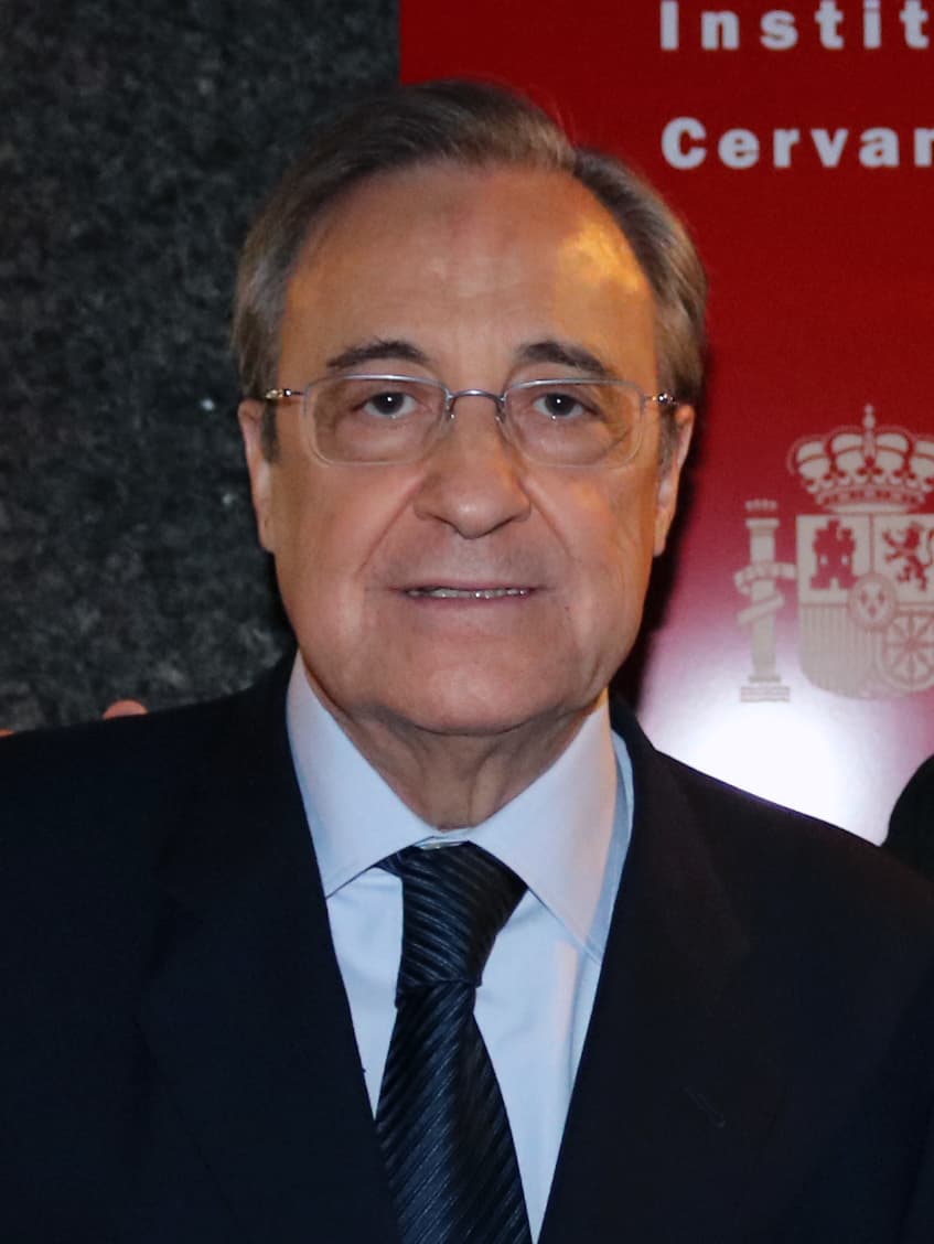 Florentino Pérez, president of Real Madrid at the Instituto Cervantes de Tokio