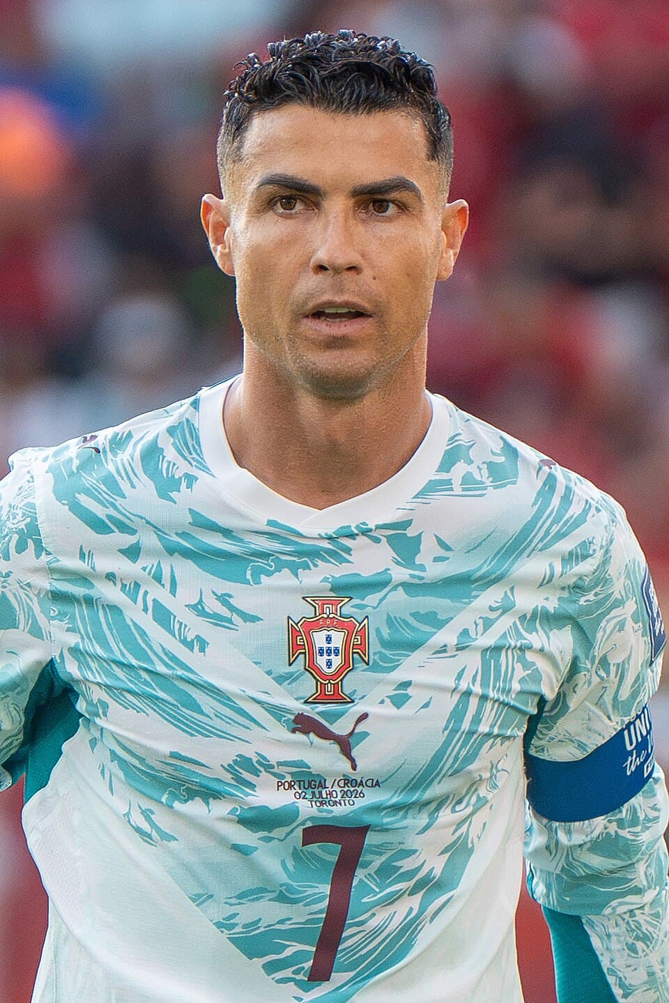 Cristiano Ronaldo during Croatia v Portugal on 2 July 2026 at the 2026 FIFA World Cup
