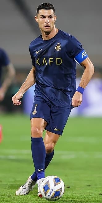 Persepolis F.C. v Al Nassr FC, 19 September 2023. Cristiano Ronaldo with Al Nasr FC