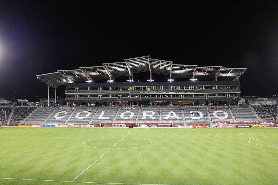 Home of the Colorado Rapids and host of the 2015 MLS All-Star Game. Photo taken the night before the 2015 MLS ASG