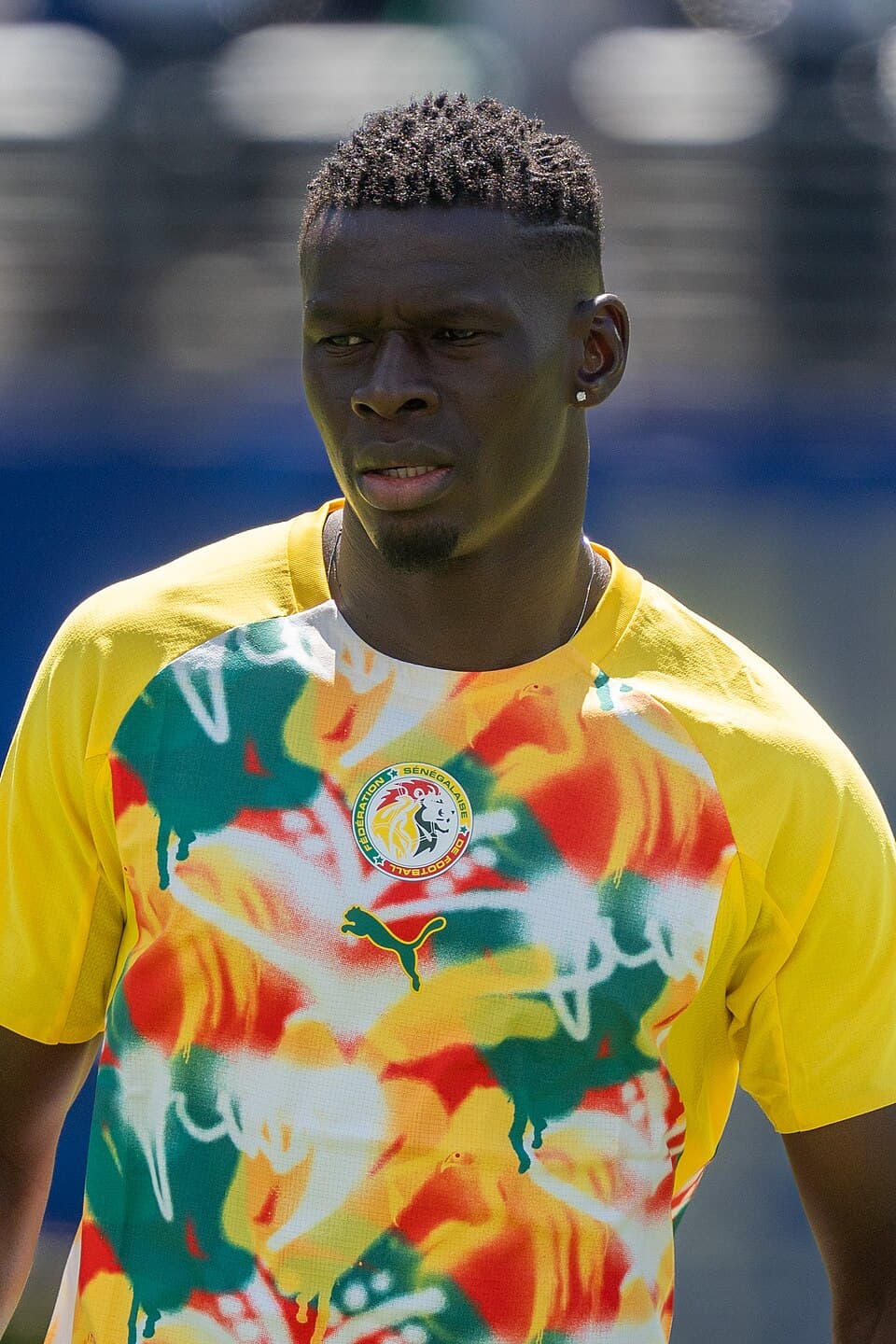 Abdoulaye Seck during France v Senegal on 16 June 2026 at the 2026 FIFA World Cup at NY/NJ Stadium in East Rutherford, NJ