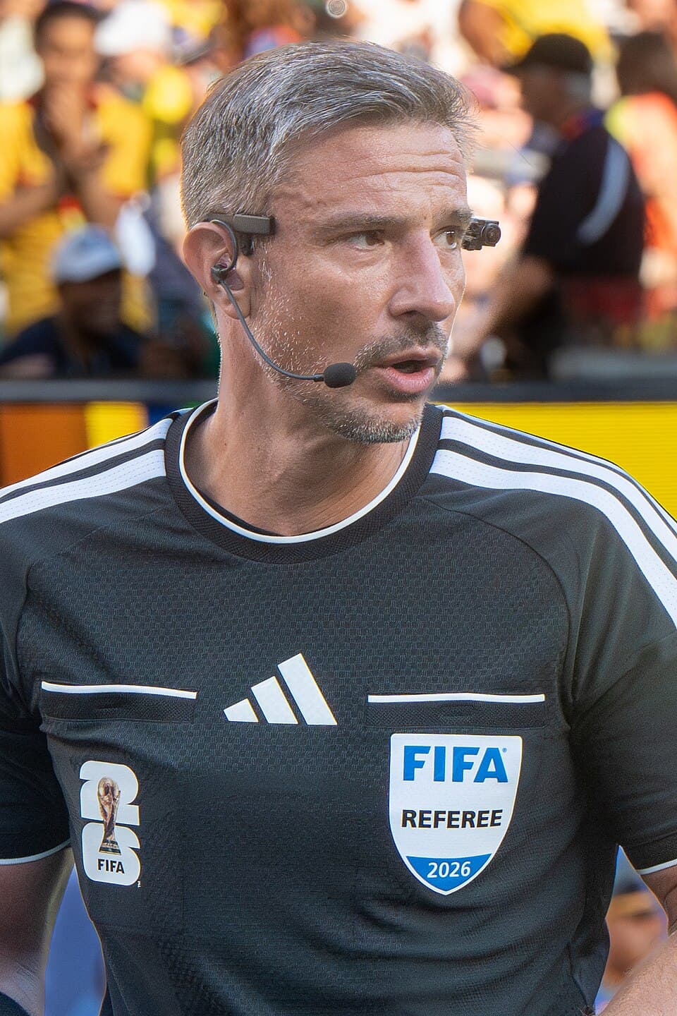 Slavko Vinčić referees Brazil against Morocco at the 2026 FIFA World Cup