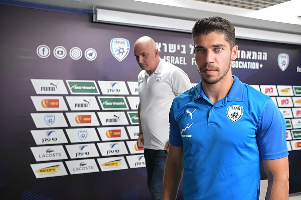 Manor Solomon - Press Conference - Israel Football Association - 26 May 2022