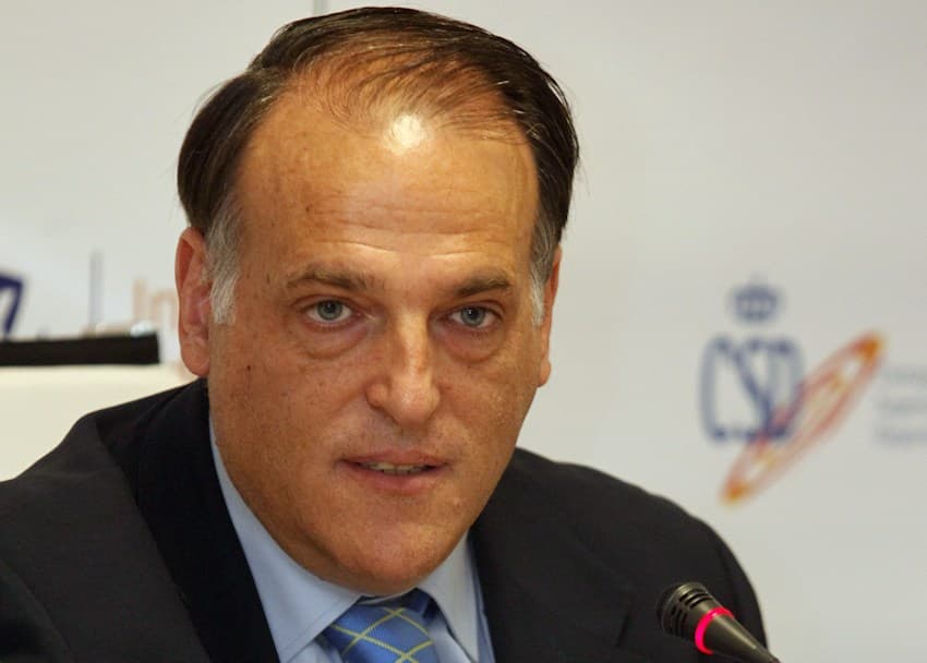 Foto de Javier Tebas, presidente de la LFP