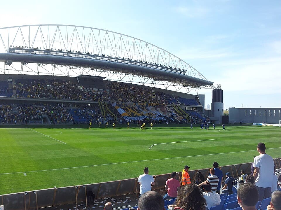 A match in progress at the Netanya Stadium