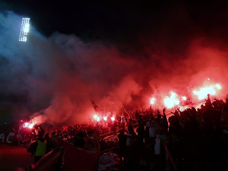 Fans of CSKA Sofia